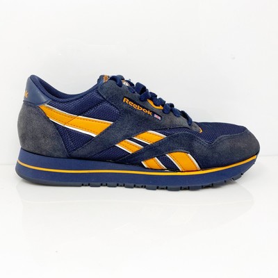 

Reebok Mens Classic 1-143565 Синие повседневные кроссовки, размер 8, Синий, Classic