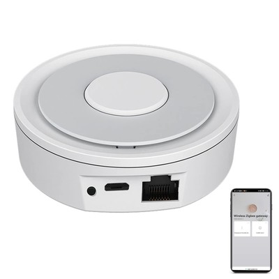 Tuya Zigbee 3.0 Hub Gateway WiFi Smart Home Hub Smart Home Bridge App Remote ...