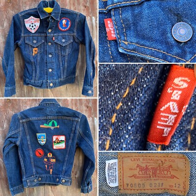 levi's embroidered denim jacket
