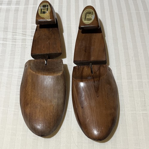 Vintage Footjoy Wooden Shoe Trees Men's Size 9 Form Holder