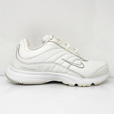 

Nike Womens Airliner 312914-111 Белая повседневная обувь Кроссовки Размер 6,5, Белый, Airliner
