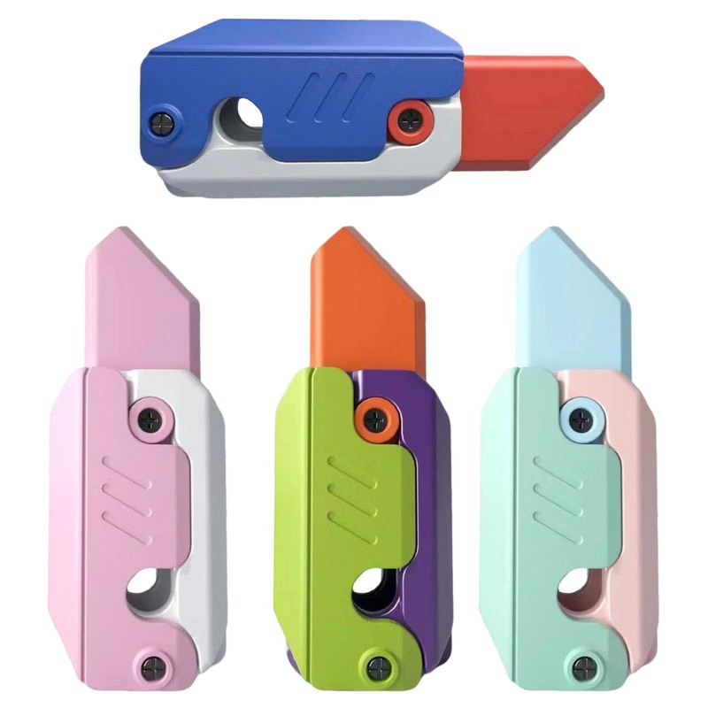 3D Printing Fidget Knife- Toy Portable Plastic EDC Fidget To