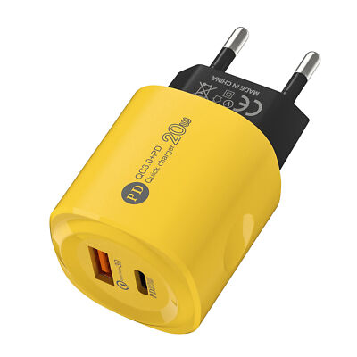 20W USB C Fast Charger Super Fast PD Charger Plug Multi USB Plug Type