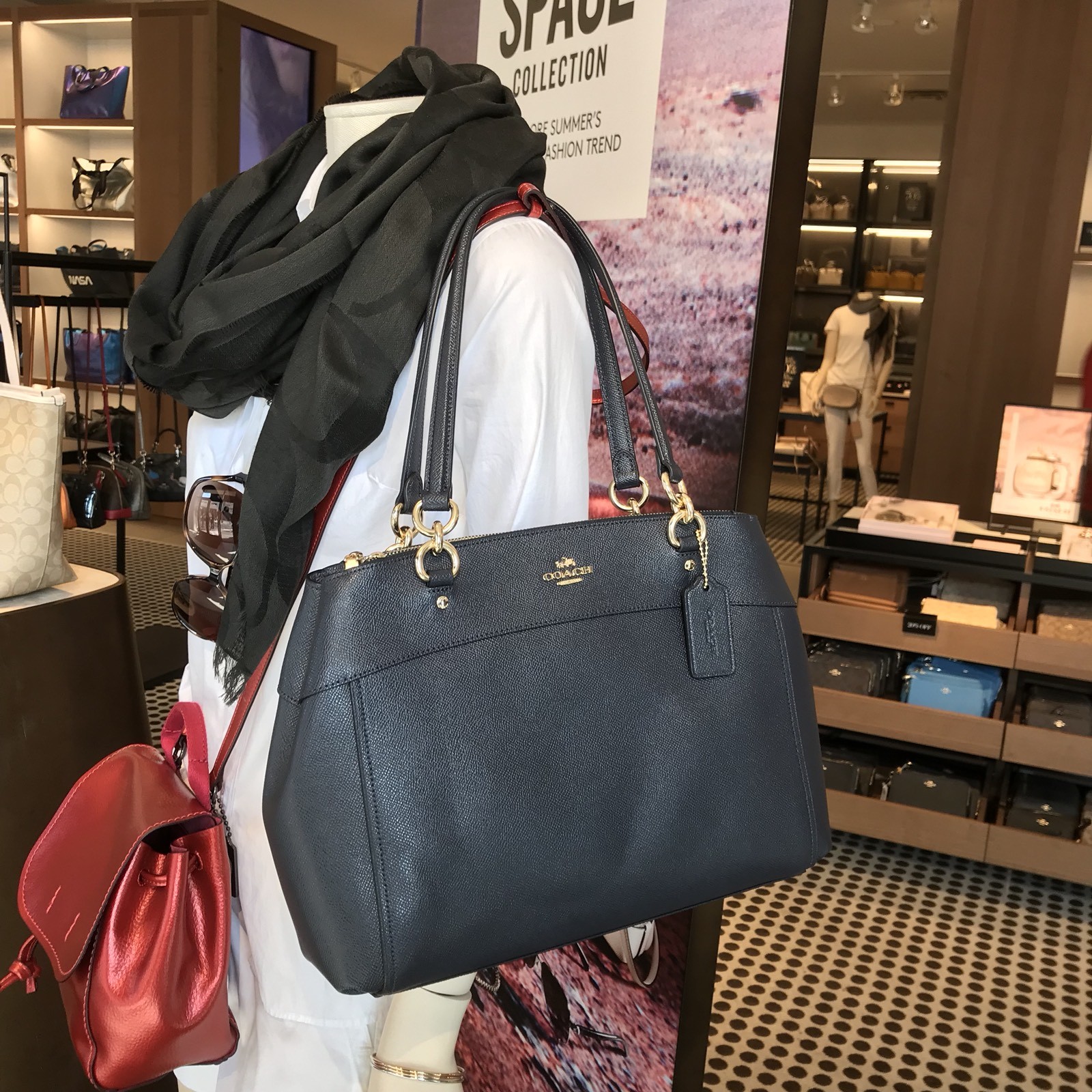coach large satchel