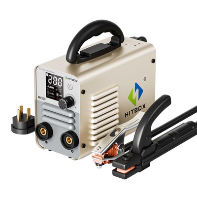 HITBOX ARC Welder 110/220V 200Amp MMA ARC LIFT TIG Welding Machine W/Tig torch