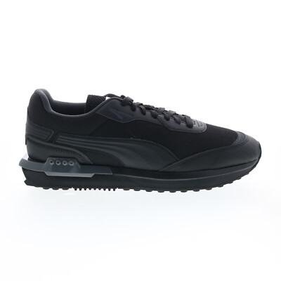 

Мужские черные парусиновые кроссовки Puma City Rider Molded 38341103 11.5, Черный, Puma City Rider Molded