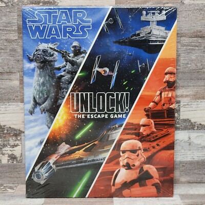 Star Wars: Unlock! The Escape Game New Sealed Table Top Game, Board Game