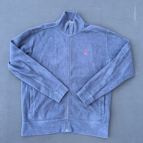 VTG Polo Ralph Lauren Turtleneck Zip Up Jacket Mens Size M