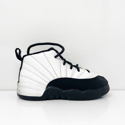 

Nike Boys Air Jordan 12 850000-170 Белые баскетбольные кроссовки, размер 9C, Белый, Air Jordan 12
