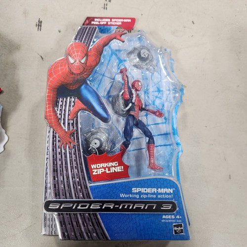 Hasbro 2007 Marvel Spider-Man 3 Zip-line Spiderman Action