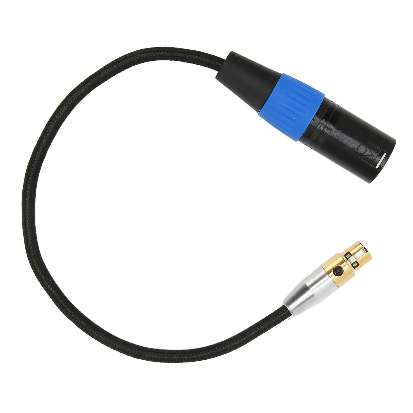 XLR Male to Mini XLR Female Cable Professional 3 Pin XLR Cable Adapter