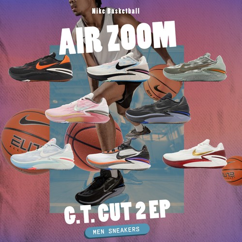 

Мужские баскетбольные кроссовки Nike Air Zoom GT Cut 2 EP, кроссовки, кроссовки, выбор 1, Air Zoom G.t. Cut 2 Ep
