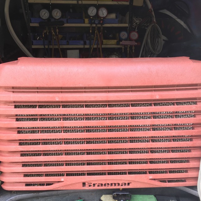 BRAEMAR EVAPORATIVE COOLER AIR CONDITIONER CELDEK PADS Air