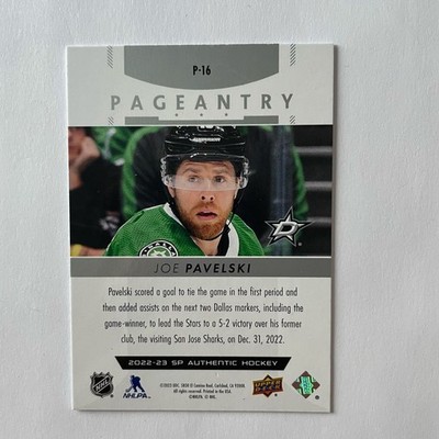 2022 Upper Deck SP Authentic #P-16 Joe Pavelski Pageantry