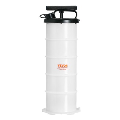 VEVOR Fluid Extractor Manual Hand Operated Oil Change Vacuum Pump 1.74 Gal/6.5L