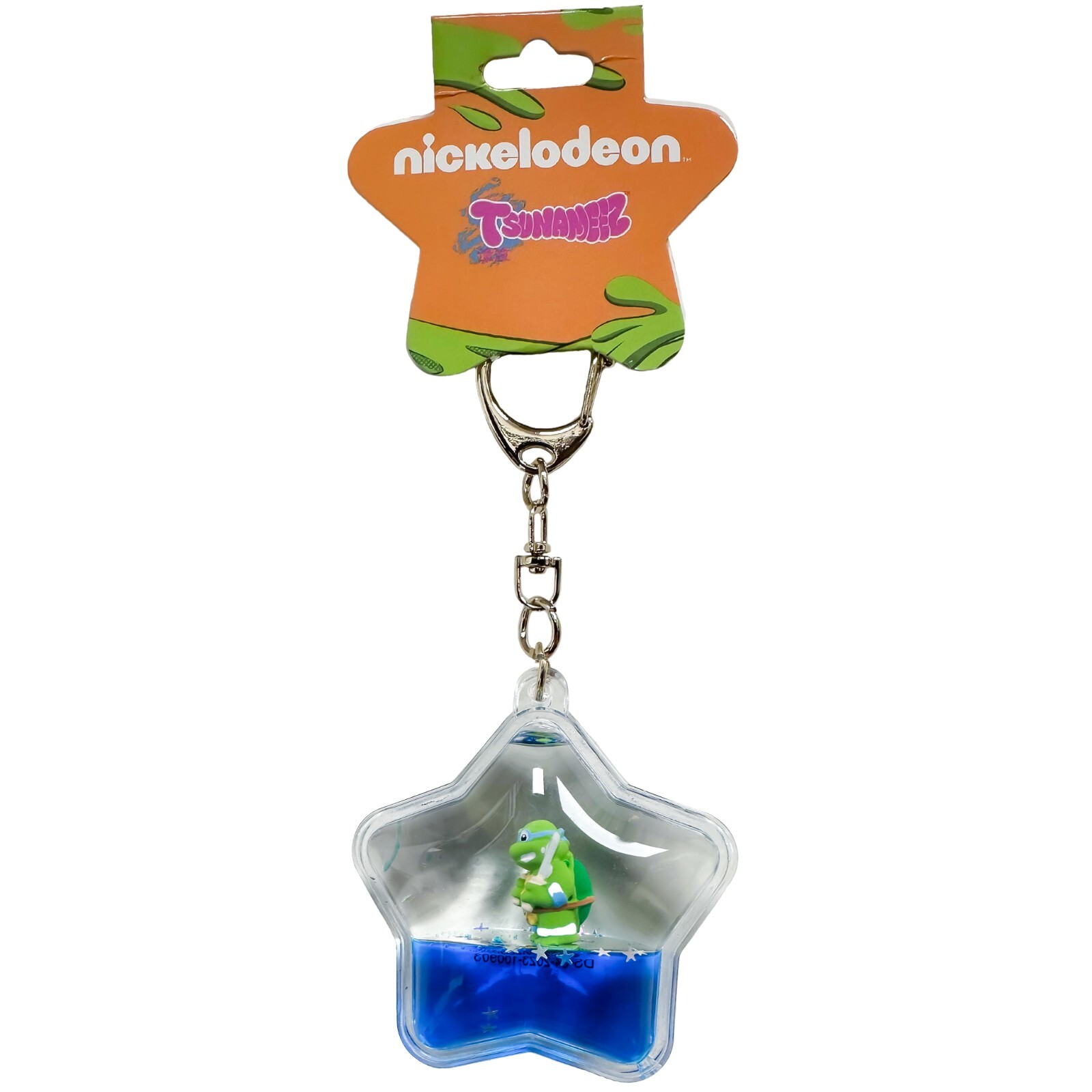 LEONARDO TMNT NICKELODEON TSUNAMEEZ ACRYLIC KEYCHAIN FIGURE