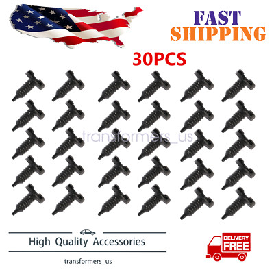 30x Fits Jaguar Xj8 XJR 98 99 2000 2001 2002 2003 door panel fastener Clip stud