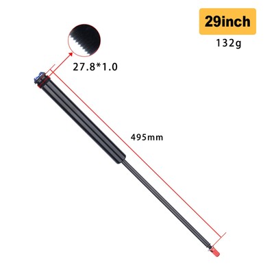 Bike Fork Air Damping Rod Air pump Repair Part 8 Nut thread specification