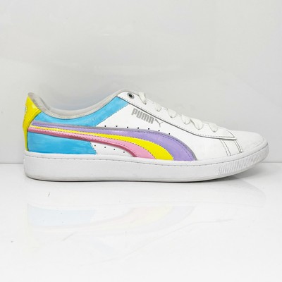 

Puma Womens Vikky V2 374512-03 Белая Повседневная Обувь Кроссовки Размер 7.5, Белый, Vikky V2