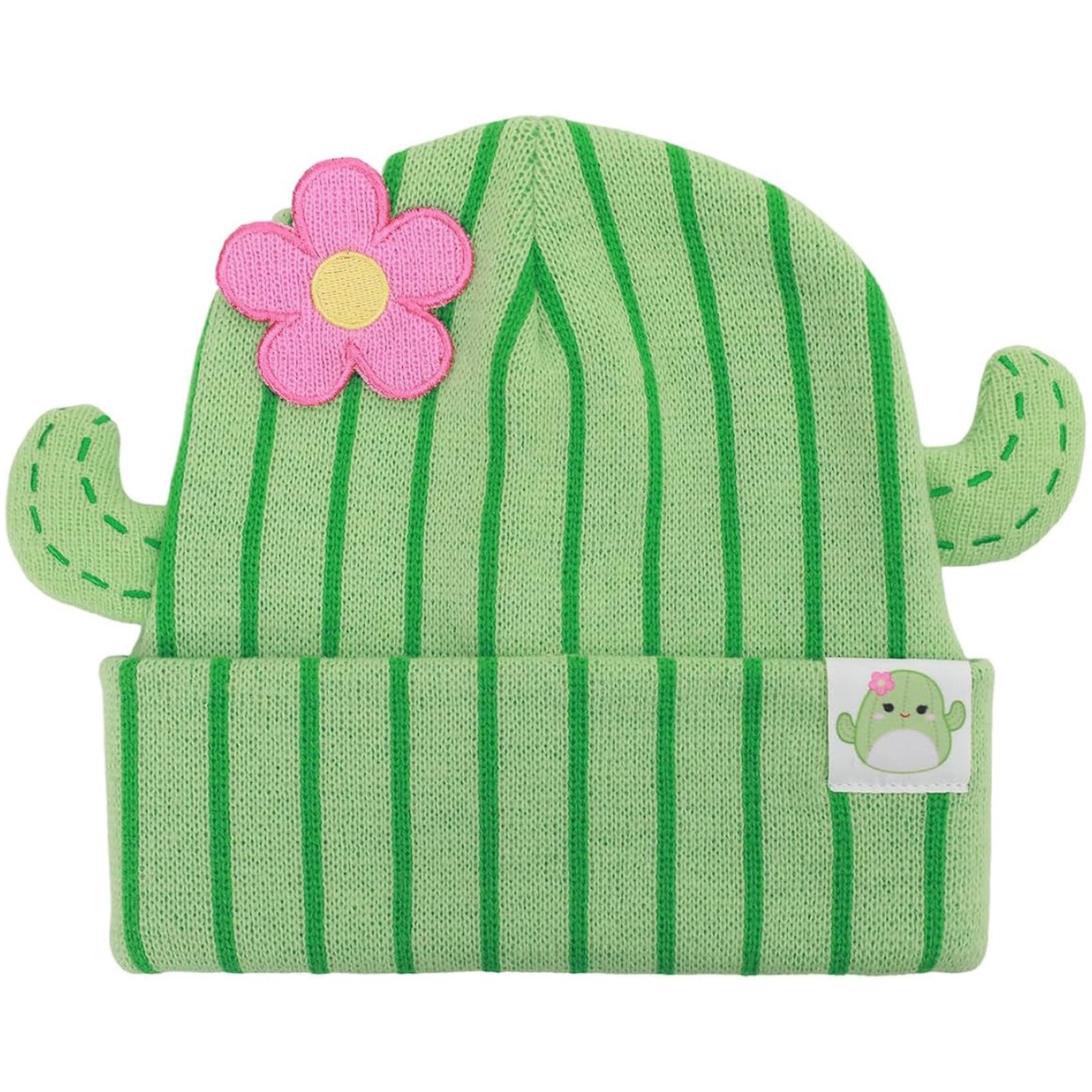Bioworld Squishmallows Cactus Woven Beanie NEW