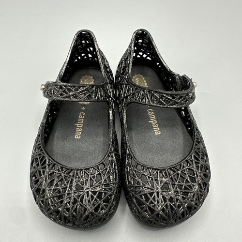 melissa campana フラットシューズ US6 Mini Melissa Campana Zigzag Black – melissa shoes Japan