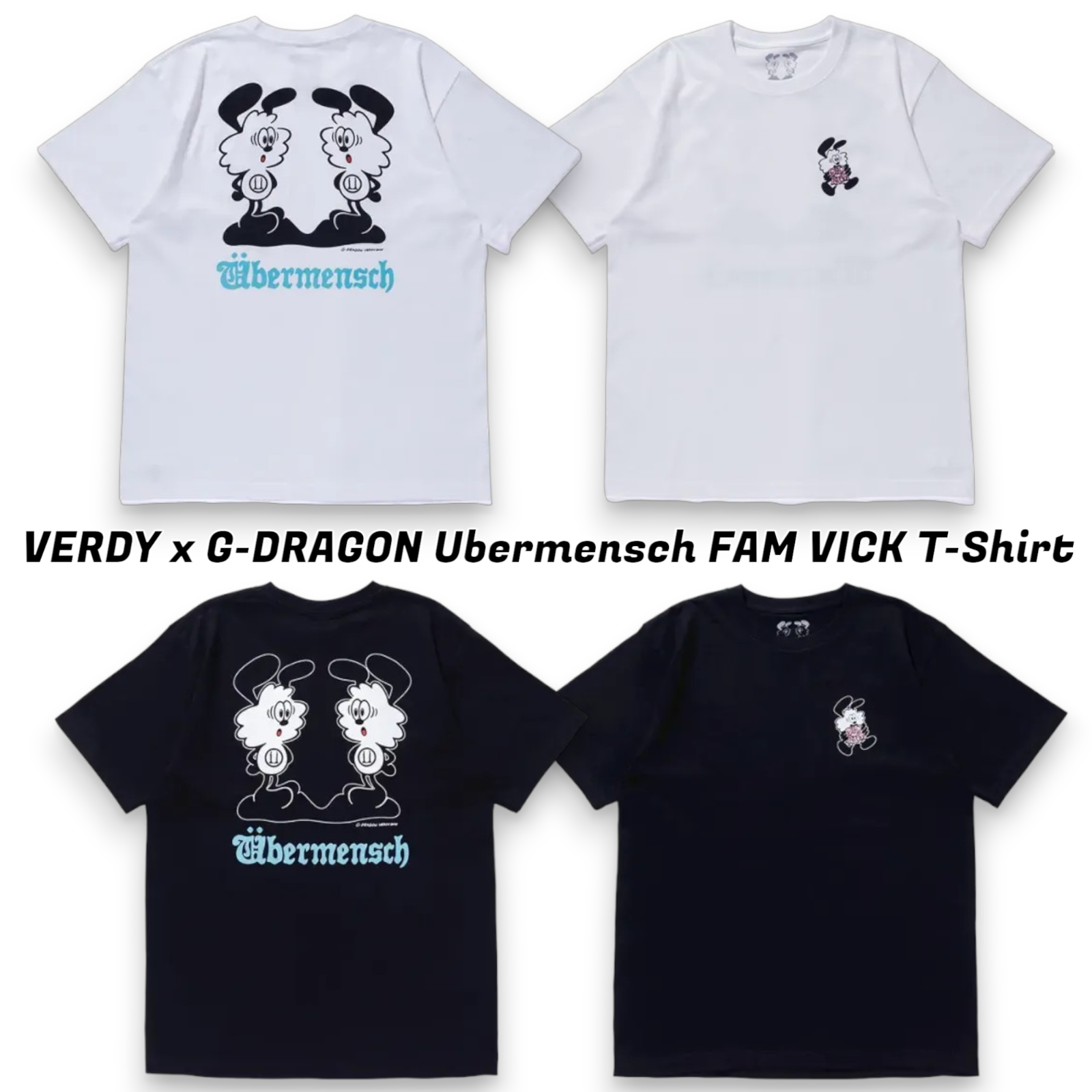 G-DRAGON ジヨン Ubermensch T-SHIRT 黒 G-DRAGON ジヨンÜBERMENSCH Tシャツ ブラック - メルカリ