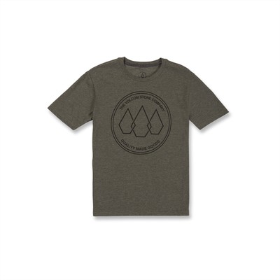 

Футболка с короткими рукавами Volcom Little Boys Stone Link, Martini olive