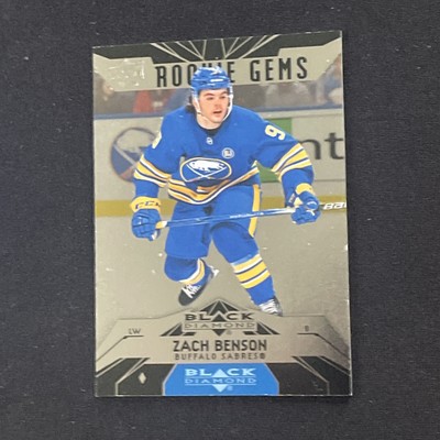 2023-24 Upper Deck Extended Black Diamond Rookie Gems # 13 Zach Benson Sabres