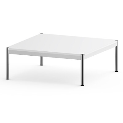 USM Haller Style Coffee Table 100×100cm Square Tea Table Metal For Living Room