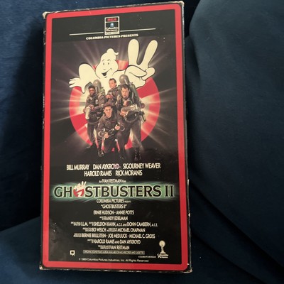 Ghostbusters 2 II VHS Tape Bill Murray Dan Aykroyd Sigourney Weaver Harold Ramis