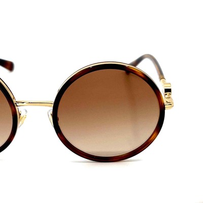 Pre-owned Versace Sunglasses Mod.2229 1002/13, Authentic In Brown