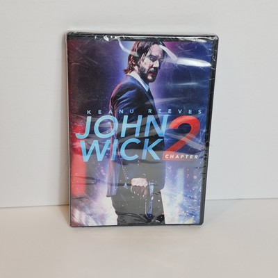 John Wick Chapter 2 DVD Sealed Movie Keanu Reeves Laurence Fishburne