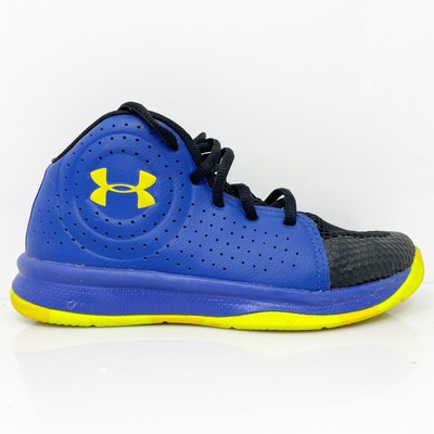 

Кроссовки Under Armour Boys Jet 2019 3022122-402 Черные кроссовки для баскетбола Размер 2,5 года, Черный, Jet 2019