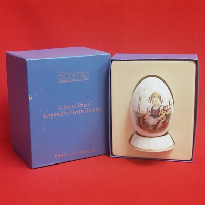 Schmid Berta Hummel A Joy to Share 1984 Annual Collector Egg
