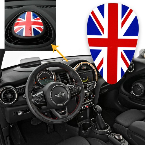 Union Jack Pattern Vinyl Dash Air Vent Decal For Mini Cooper Countryman Clubman