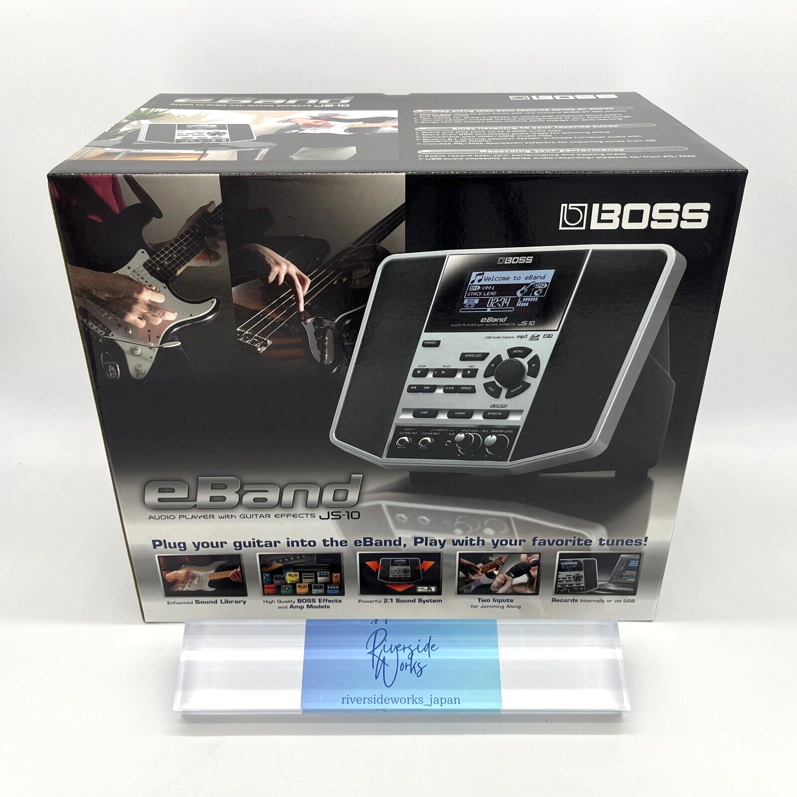BOSS JS-10 AUDIO PLAYER with GUITAR EFFECTS eBand New