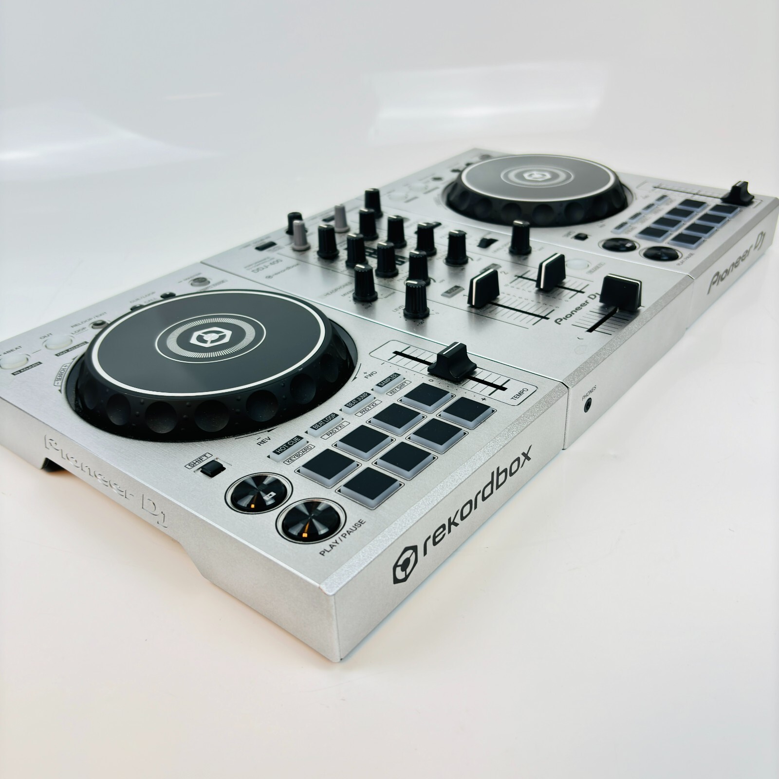 Pioneer DJ DDJ-400-S Silver Limited Color 2ch DJ Controller Pioneer DJ DDJ-400-S Silver Limited Color 2ch DJ Controller