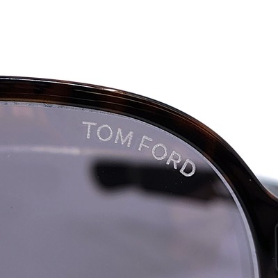 Pre-owned Tom Ford Ft0881-56c-60 Havana Sunglasses In Smoke Mirror