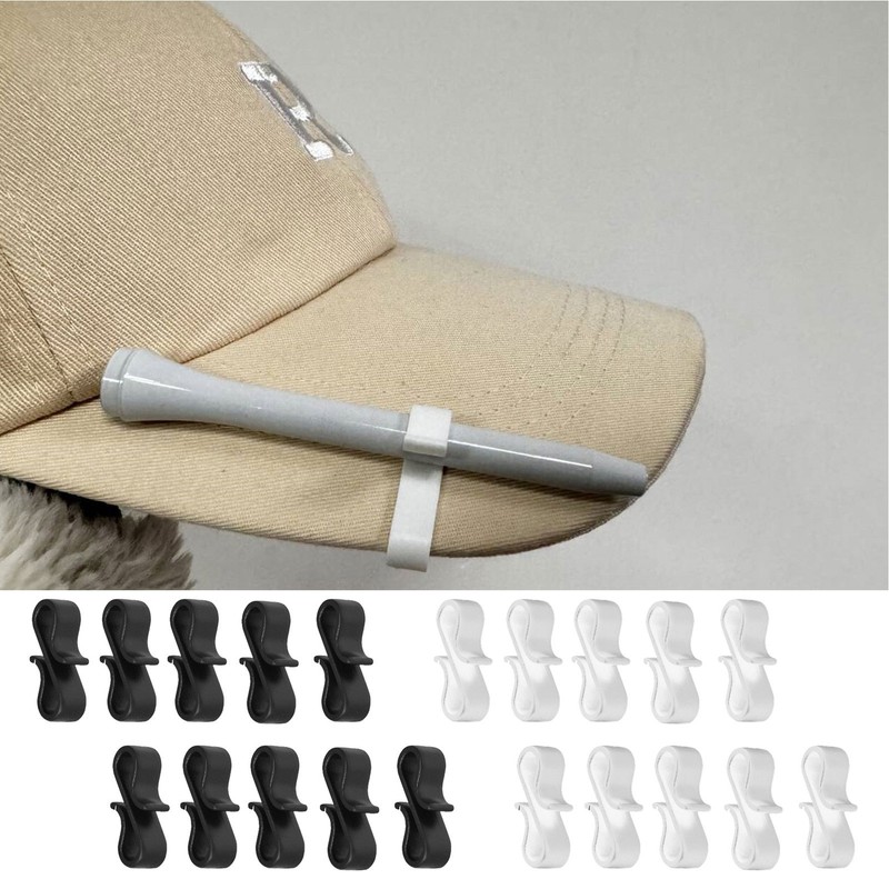Tee Brim Clip Holder For Ball Marker Golf Ball Marker Holders