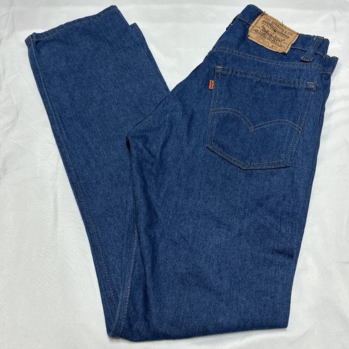 Levi's Orange Tab 505 9814 Jeans VTG 80s Denim Blue 31x32 Levi's Orange Tab 505 9814 Jeans VTG 80s Denim Blue 31x32