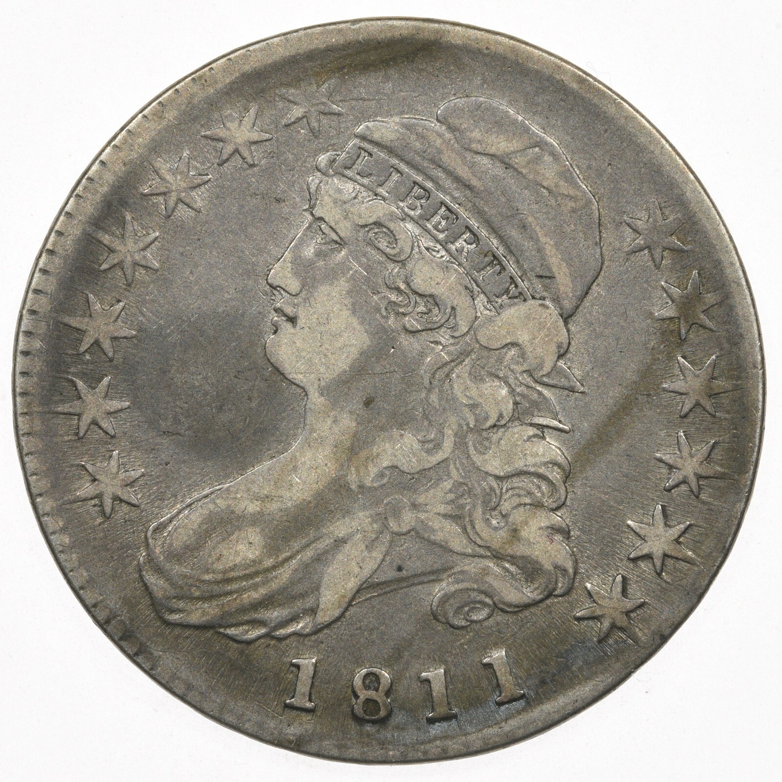 1811 50C Small 8 O-108 Capped Bust Half Dollar | eBay