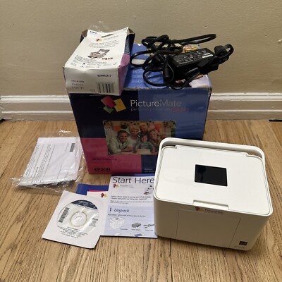 Epson PictureMate Charm PM 225 Digital Personal Photo Lab Inkjet Printer ''Used''