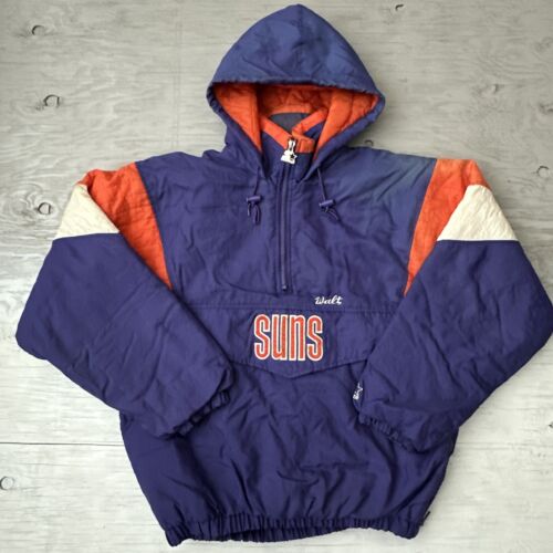 Vintage 90s NBA Phoenix Suns Pullover 1/2 Zip Starter Parka Vintage 90s NBA Phoenix Suns Pullover 1/2 Zip Starter Parka