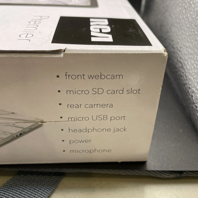 RCA Atlas 10 Pro + Tablet With Detachable Keyboard - 32GB - Silver Marble New
