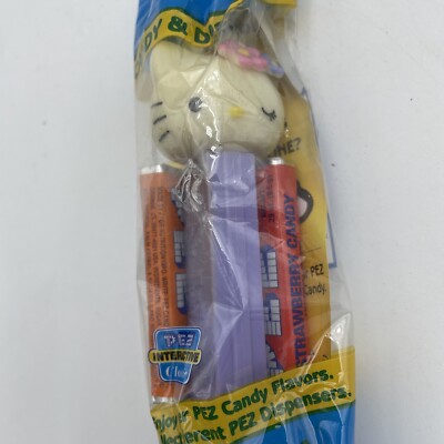 Pez Hello Kitty Flowers Bunny Purple Stem Sanrio Japan New Sealed