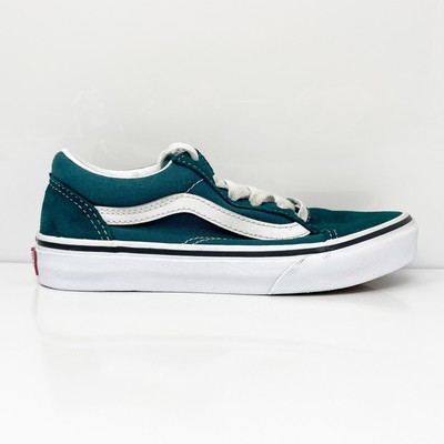 

Vans Girls Off The Wall 751505 Зеленая повседневная обувь Кроссовки Размер 1.5, Зеленый, Off The Wall
