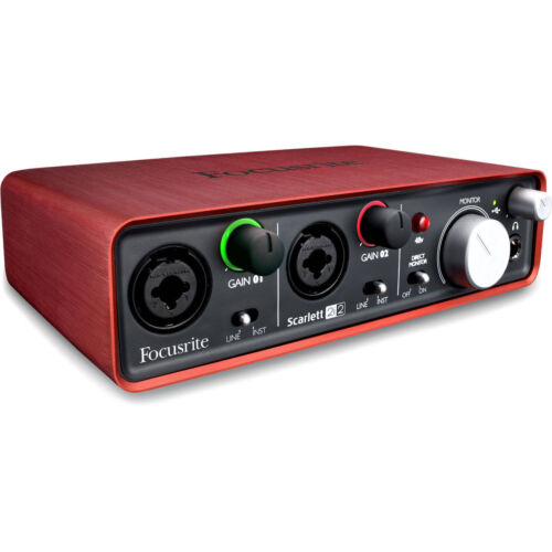 Focusrite Clarett 2Pre USB 10-in 4-out Professional Audio Focusrite Clarett 2Pre USB 10-in 4-out Professional Audio