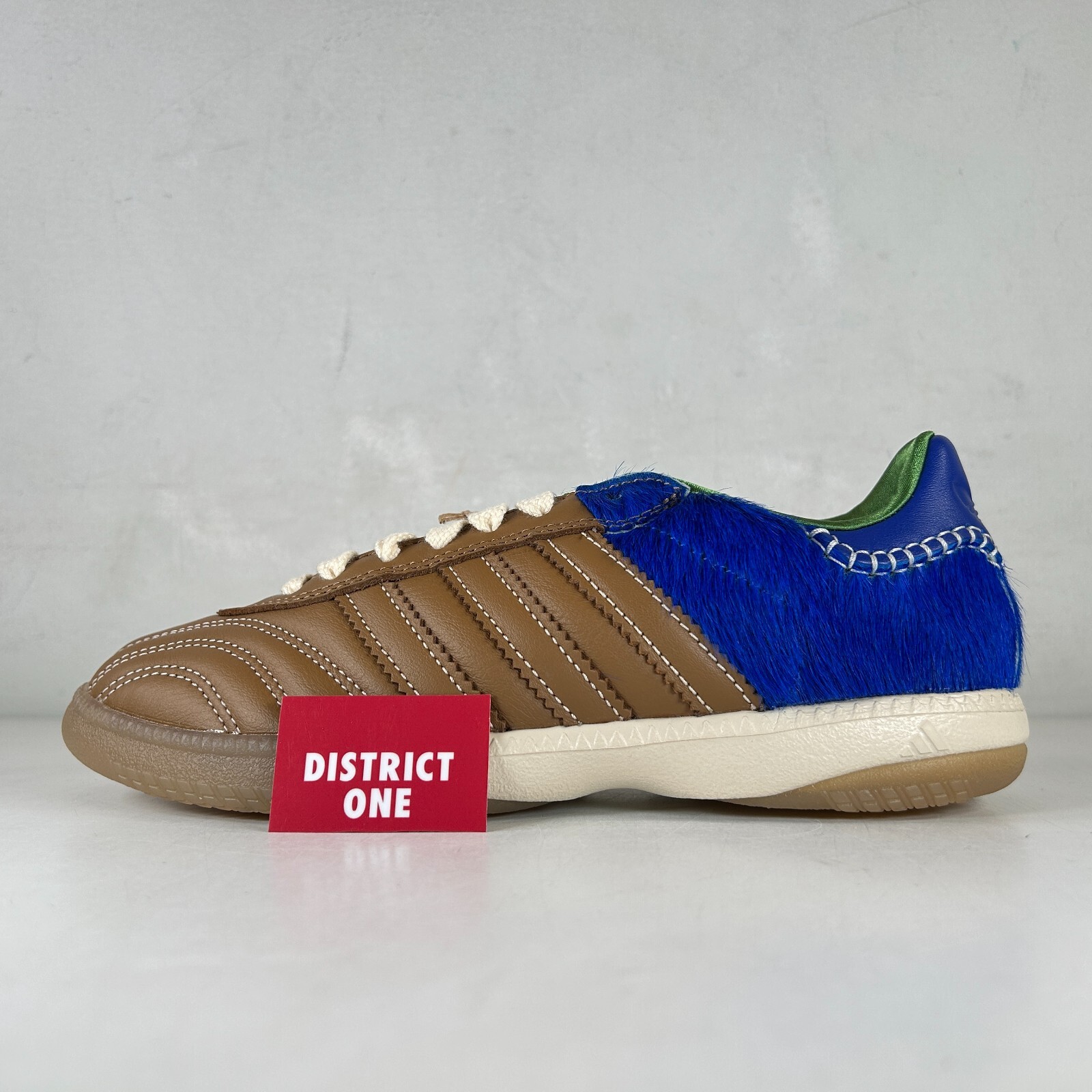 Wales Bonner Adidas Samba Millennium Nappa Pack Brown Royal