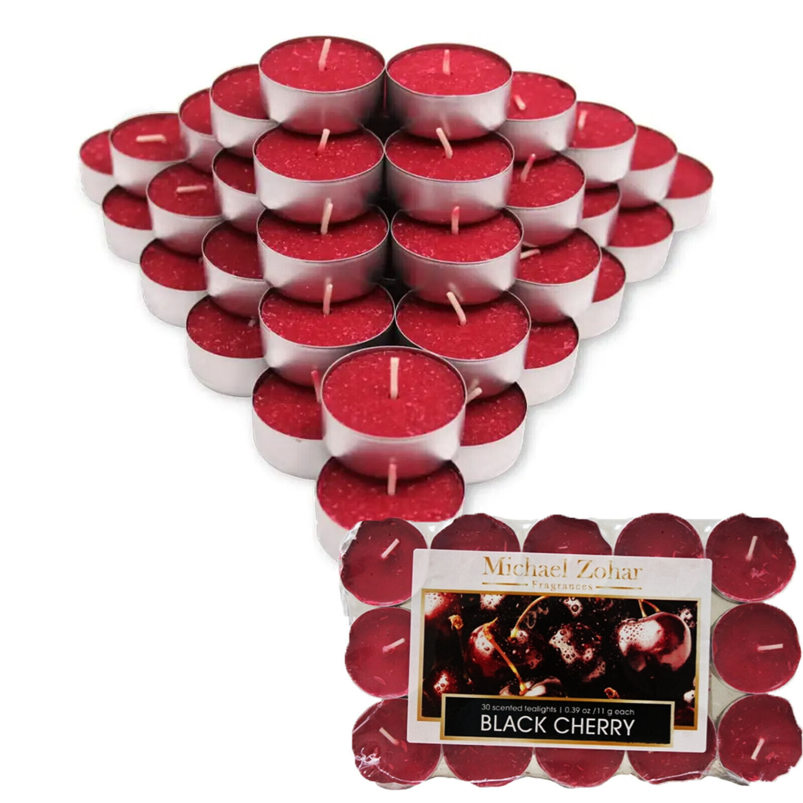 Fresh Scented Tea Lights Candles in Bulk 30-180 PCS 4hr Burn Time Long Lasting
