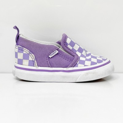 Vans Boys Classic 721356 Фиолетовые повседневные кроссовки, размер 4